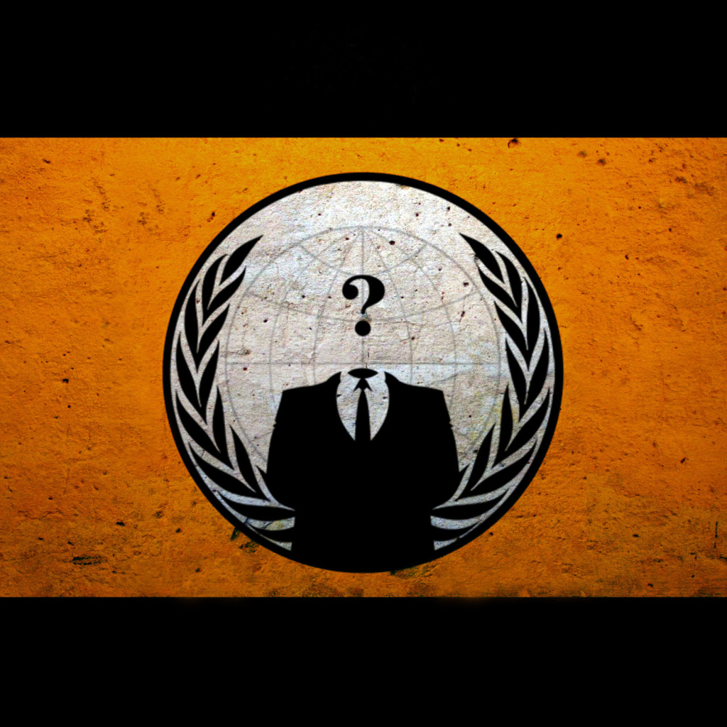 Fondo de pantalla Anonymous Hacktivist 1024x1024