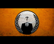 Das Anonymous Hacktivist Wallpaper 176x144