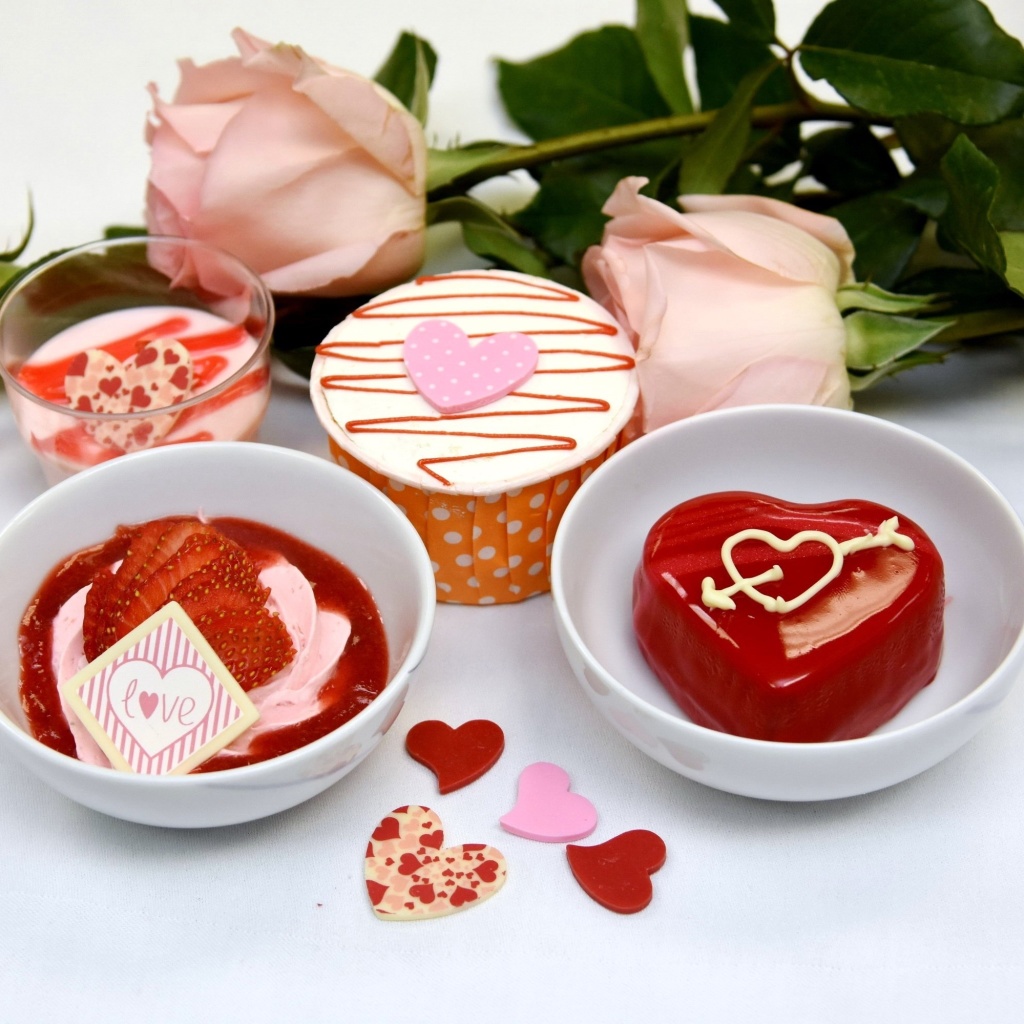 Dessert for My Love wallpaper 1024x1024