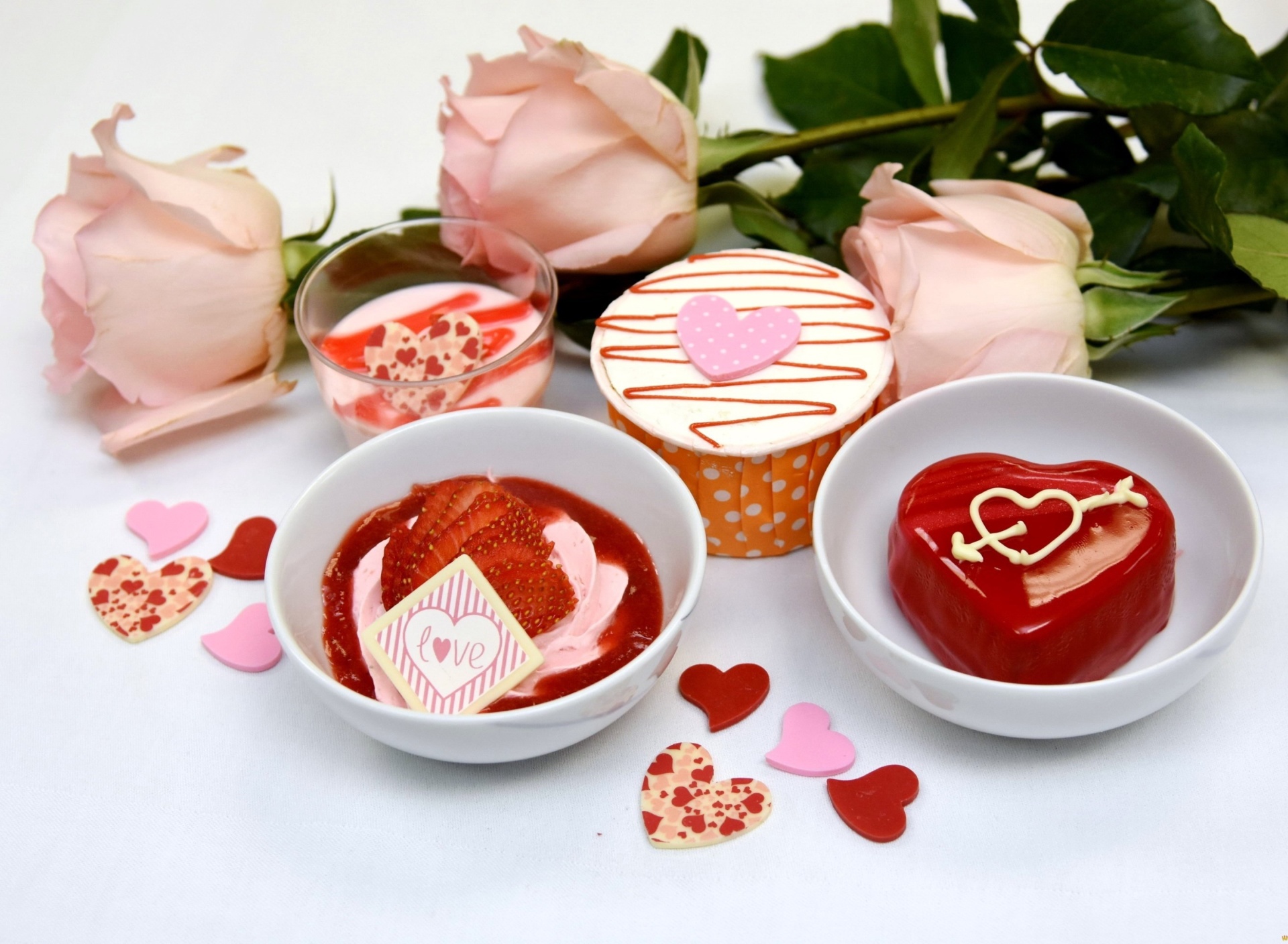 Dessert for My Love wallpaper 1920x1408