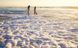 Morning Ocean Swim - Obrázkek zdarma pro Samsung Galaxy S4