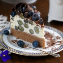 Das Blueberry Cake Wallpaper 128x128