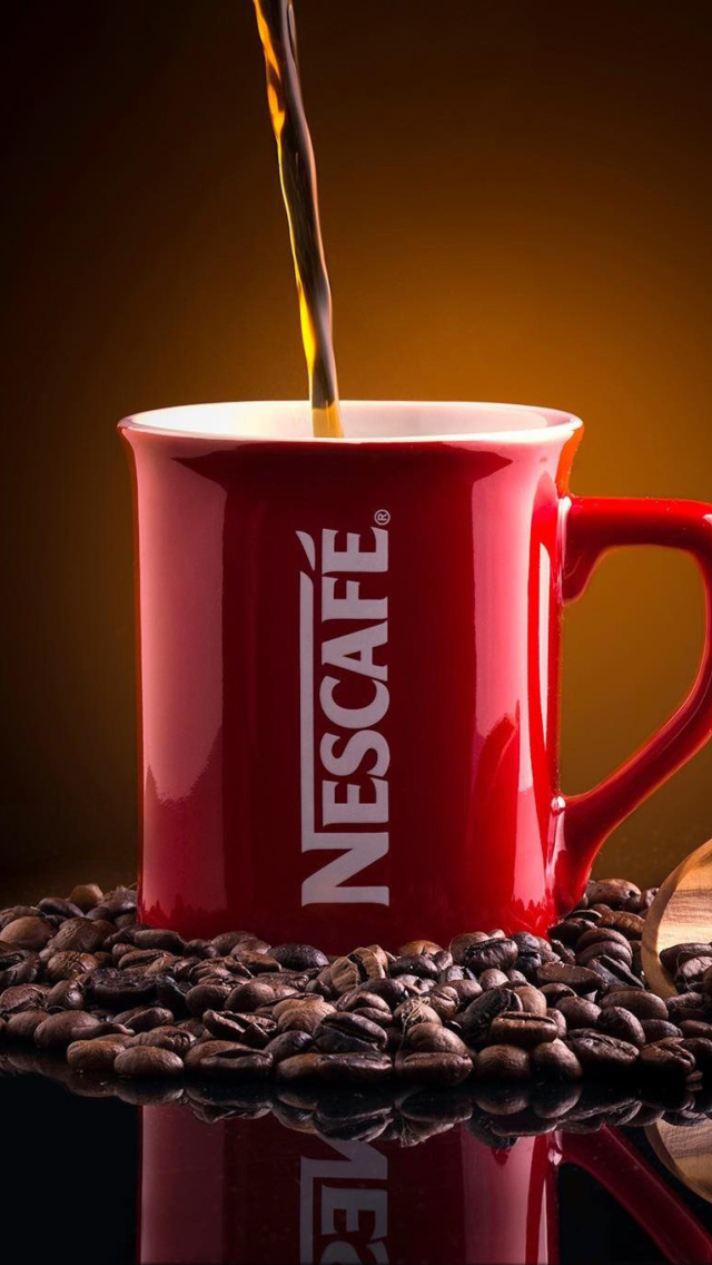 Das Nescafe Coffee Wallpaper 640x1136