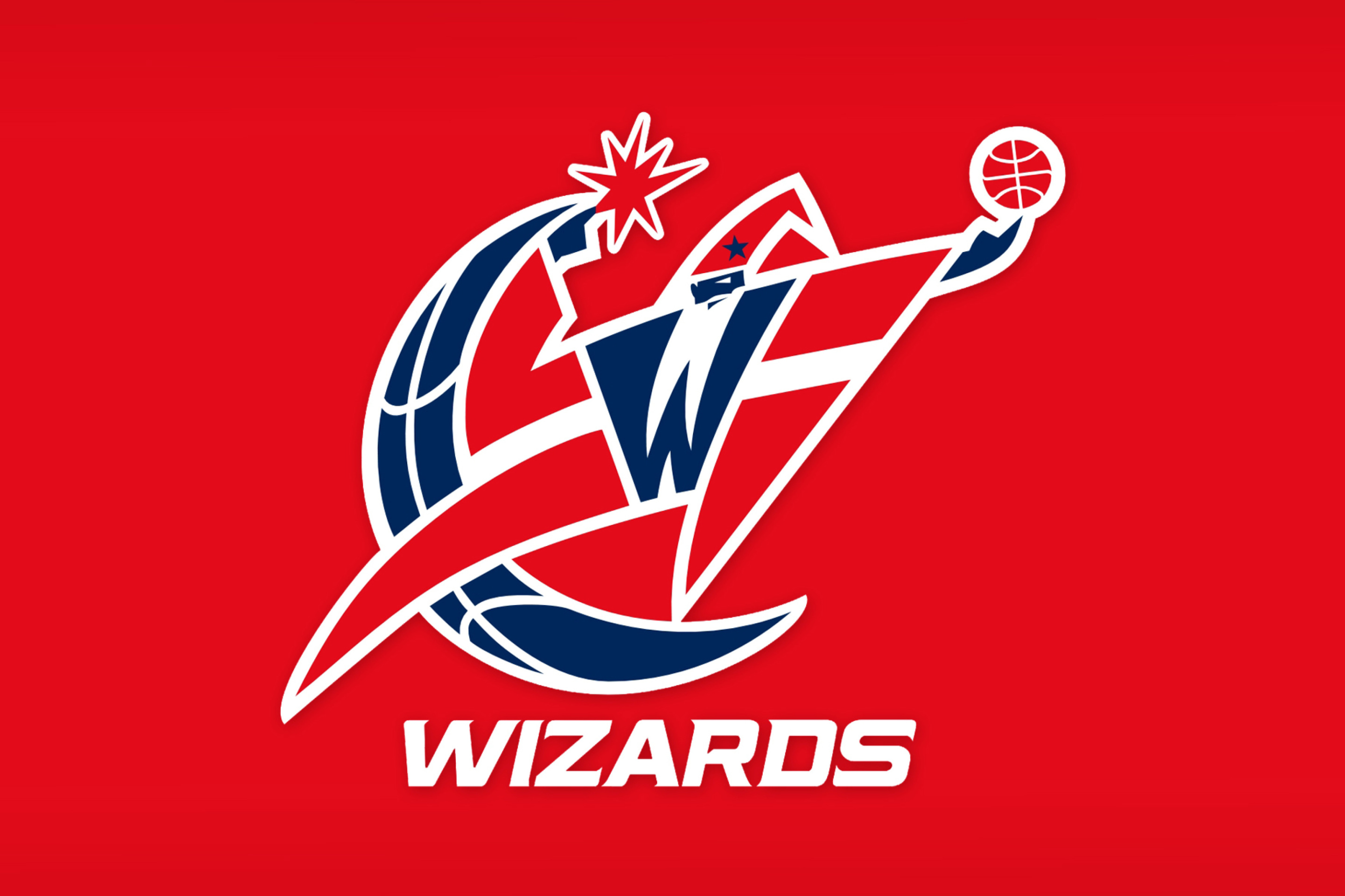 Fondo de pantalla Washington Wizards Red Logo 2880x1920