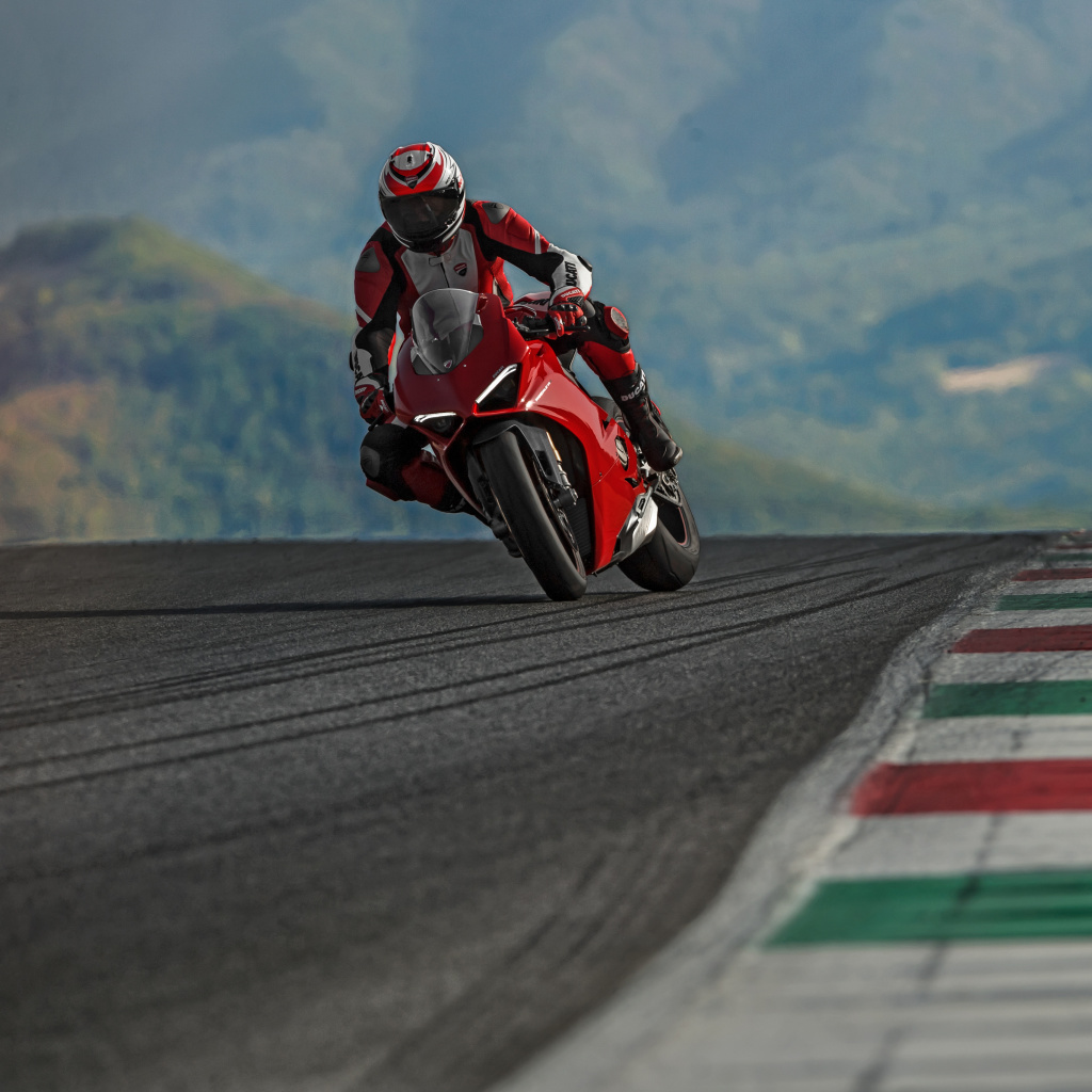 Ducati Panigale V4 2018 Sport Bike wallpaper 1024x1024