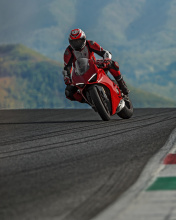 Ducati Panigale V4 2018 Sport Bike screenshot #1 176x220