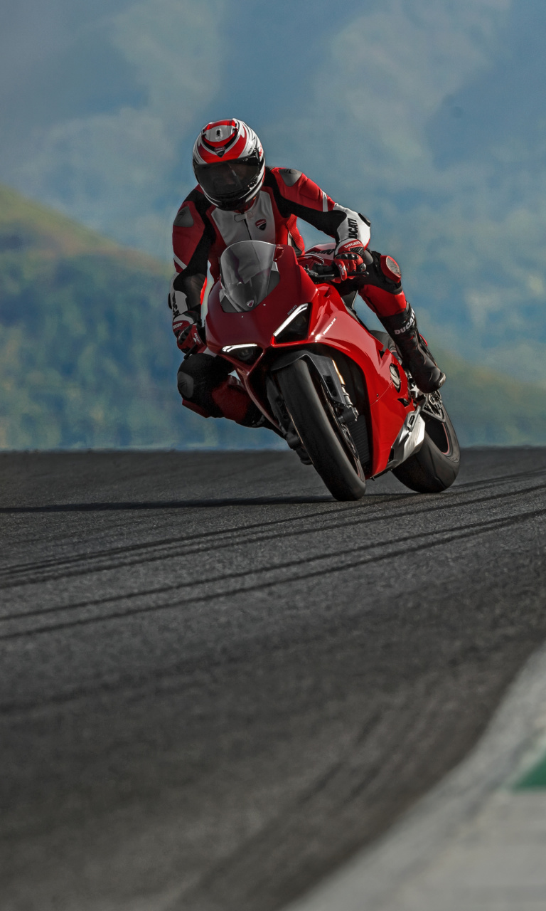 Screenshot №1 pro téma Ducati Panigale V4 2018 Sport Bike 768x1280