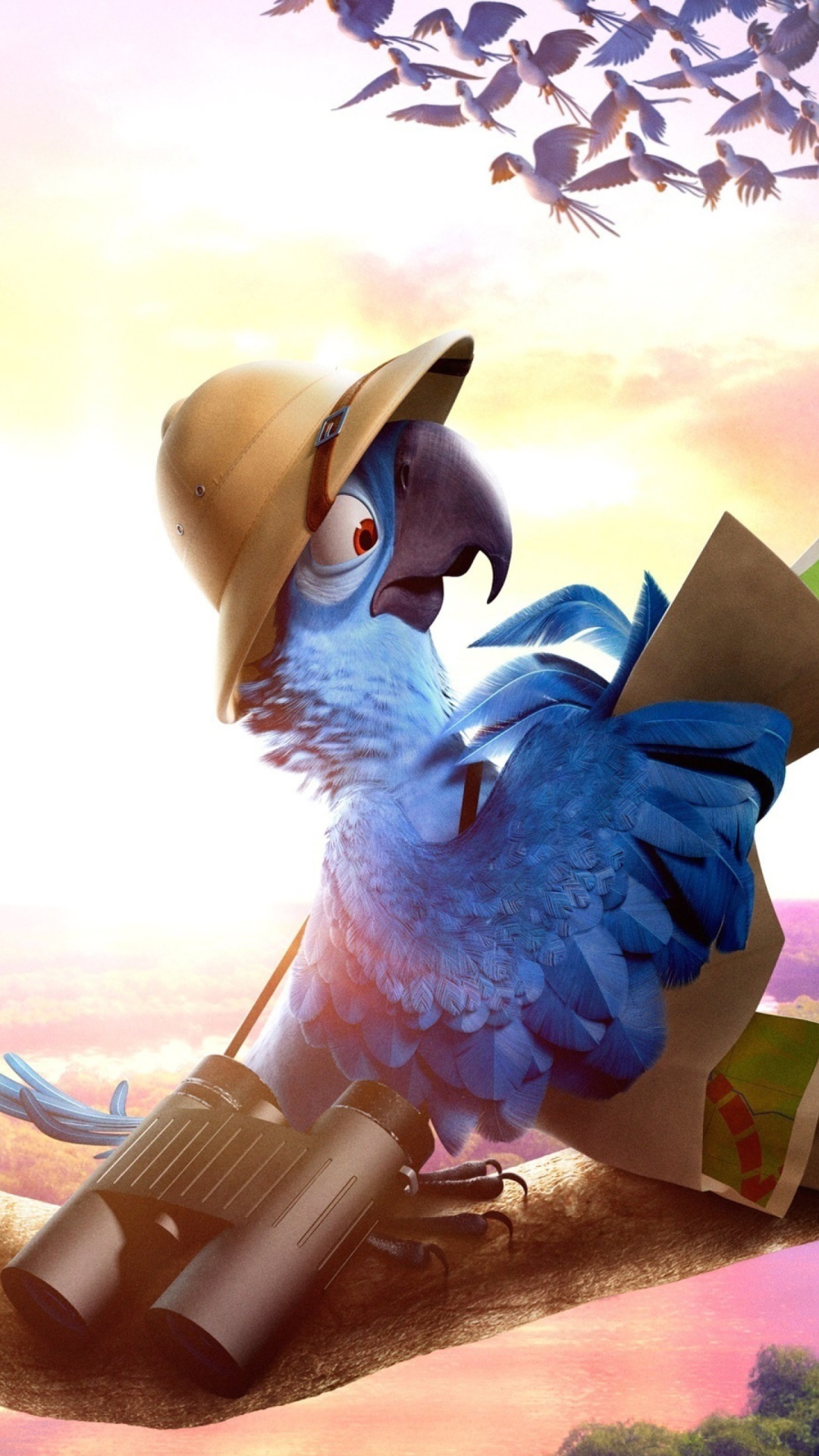 Картинка Rio 2 на телефон iPhone 6 Plus