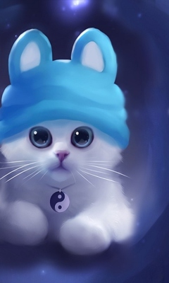 Sweet Kitty Painting screenshot #1 240x400