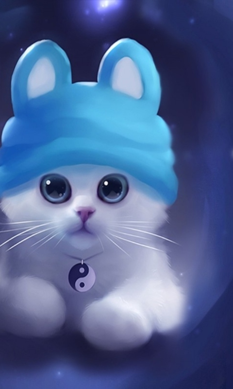 Sweet Kitty Painting screenshot #1 480x800