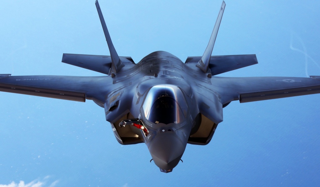 Das Lockheed Martin F 35 Lightning II Wallpaper 1024x600