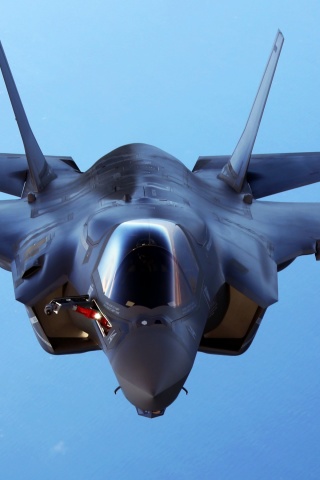 Lockheed Martin F 35 Lightning II wallpaper 320x480