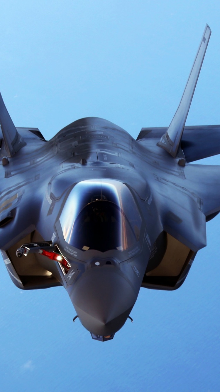 Обои Lockheed Martin F 35 Lightning II 750x1334