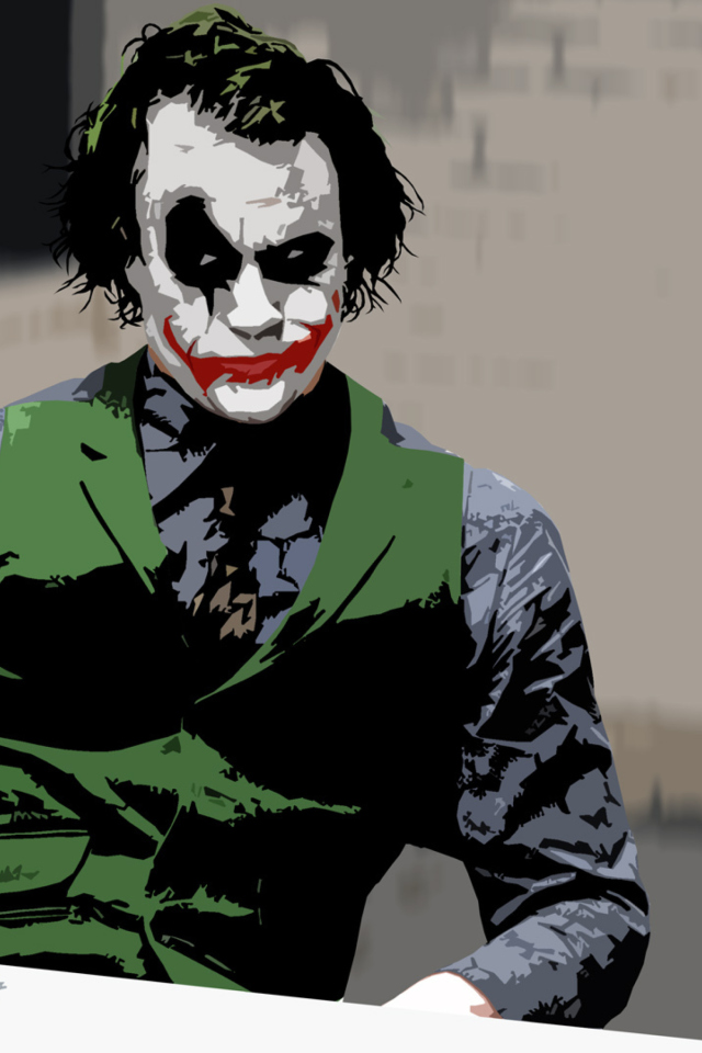 Das Joker Wallpaper 640x960