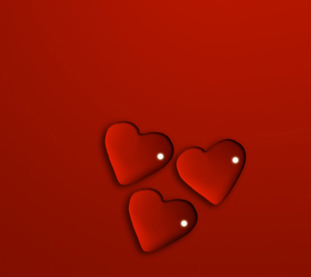 Fondo de pantalla Jelly Hearts 1080x960