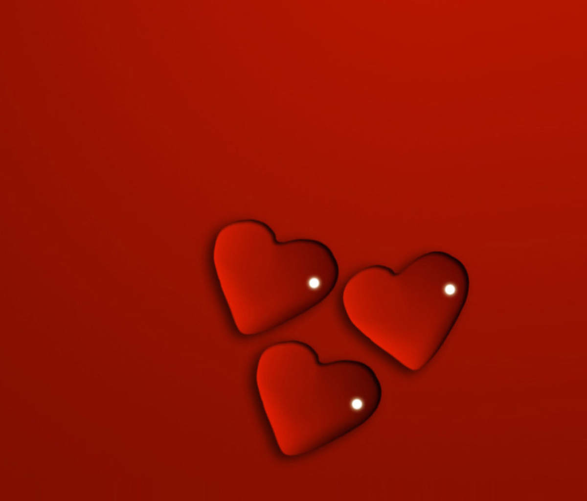 Das Jelly Hearts Wallpaper 1200x1024