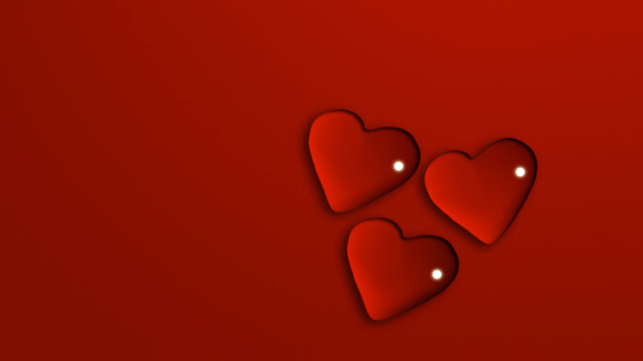 Das Jelly Hearts Wallpaper 1280x720