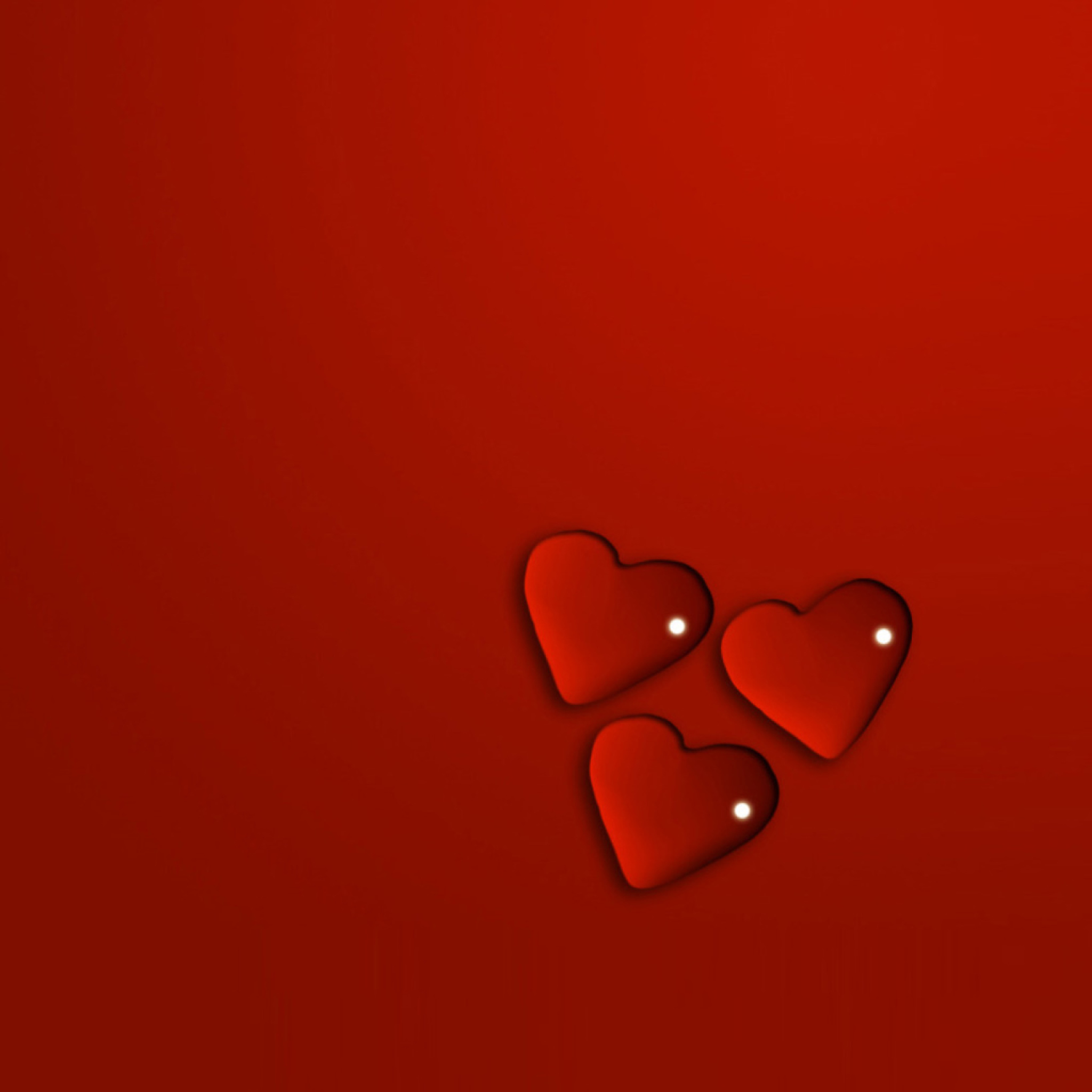 Fondo de pantalla Jelly Hearts 2048x2048