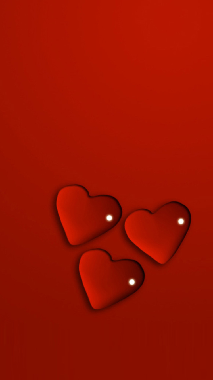 Jelly Hearts wallpaper 750x1334