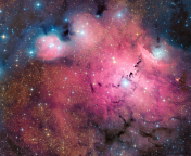Fondo de pantalla Pink Space Dust 176x144