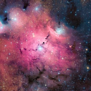 Pink Space Dust sfondi gratuiti per iPad