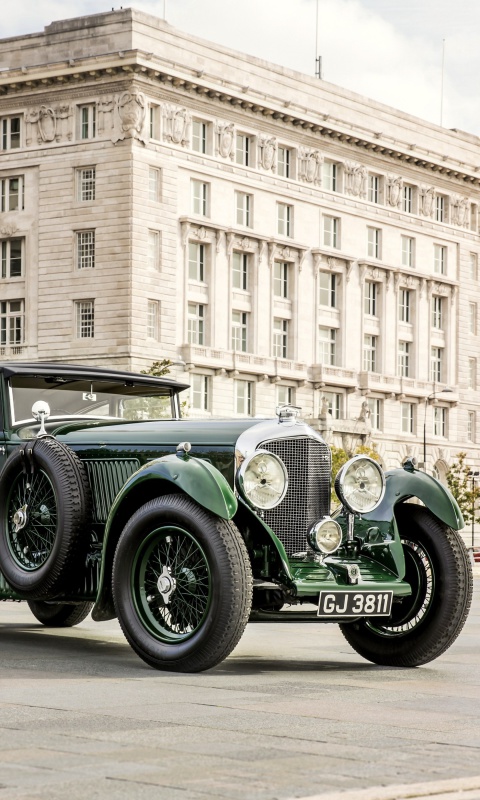 Bentley Speed Six 1930 wallpaper 480x800