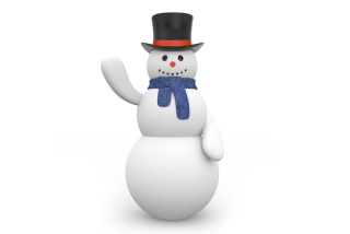 Sweet Snowman - Fondos de pantalla gratis para 1024x600