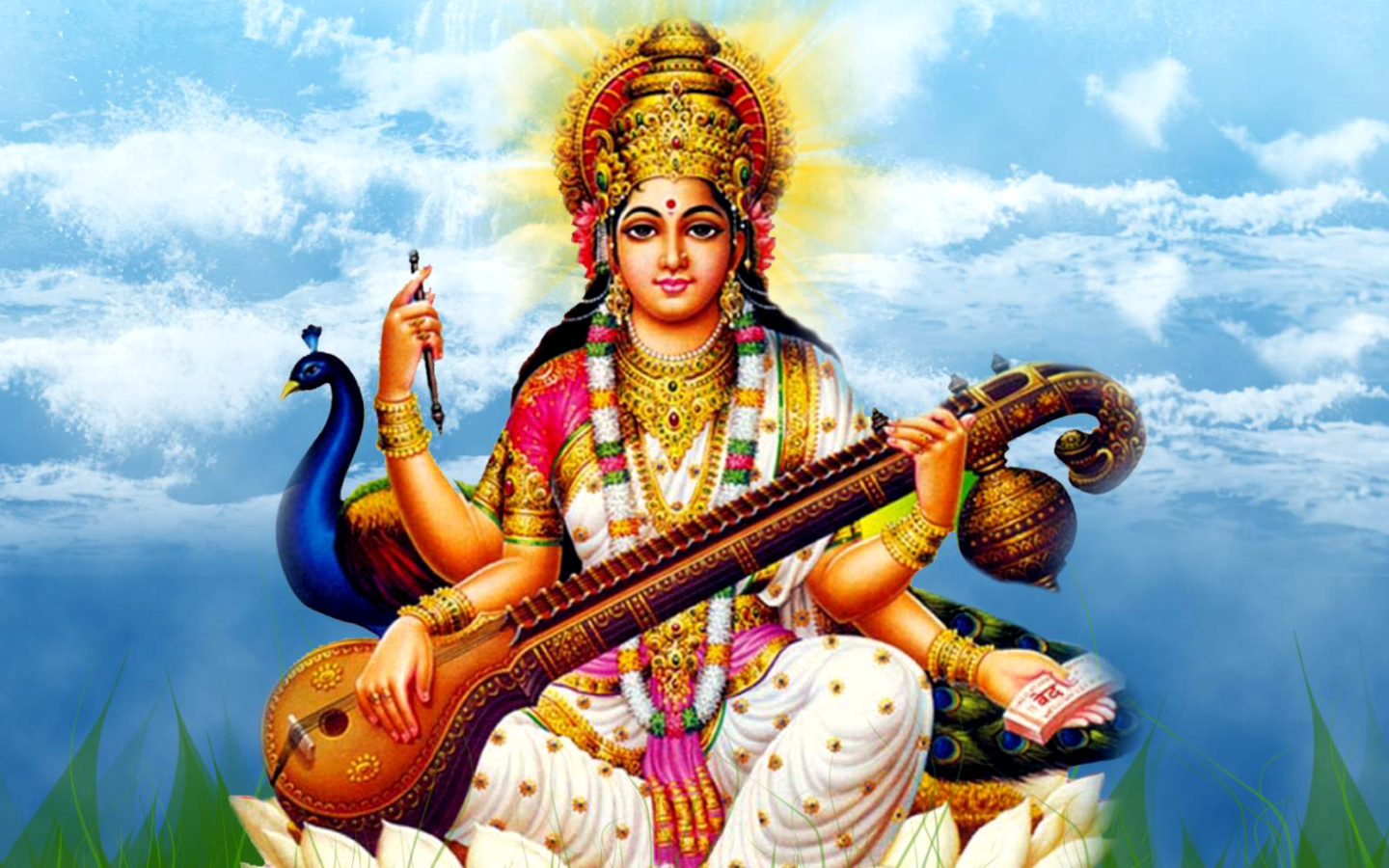 Sfondi Saraswati Mantra 1440x900