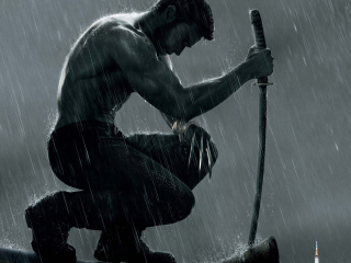 Screenshot №1 pro téma The Wolverine Movie 2013 320x240