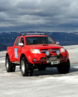 Toyota Hilux - Obrázkek zdarma pro 132x176