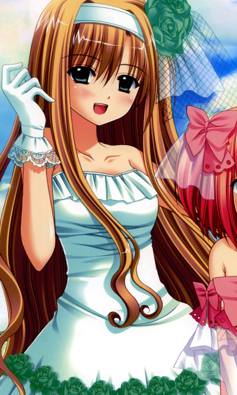 Marriage Royale with Minami Umeda wallpaper 480x800