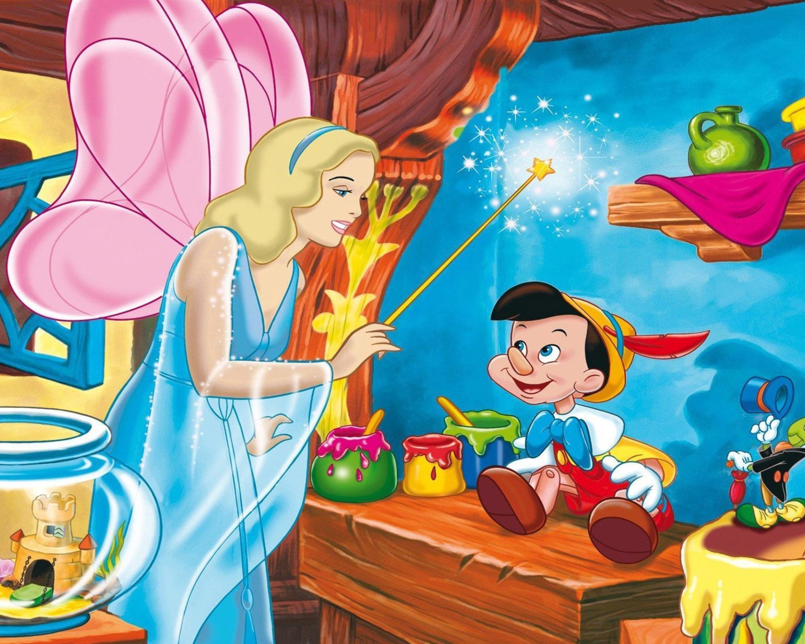 Das Pinocchio Wallpaper 1600x1280