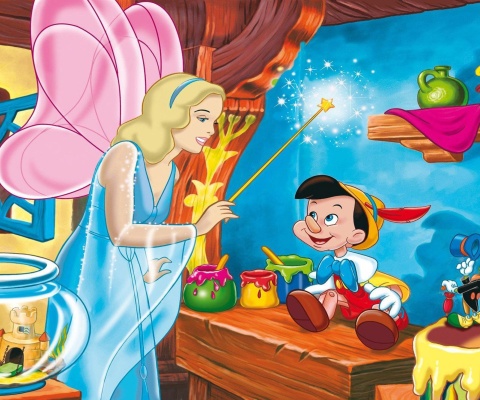 Обои Pinocchio 480x400