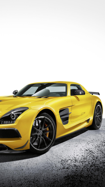 Das Mercedes-Benz SLS Wallpaper 360x640