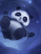 Fondo de pantalla Cute Panda 132x176