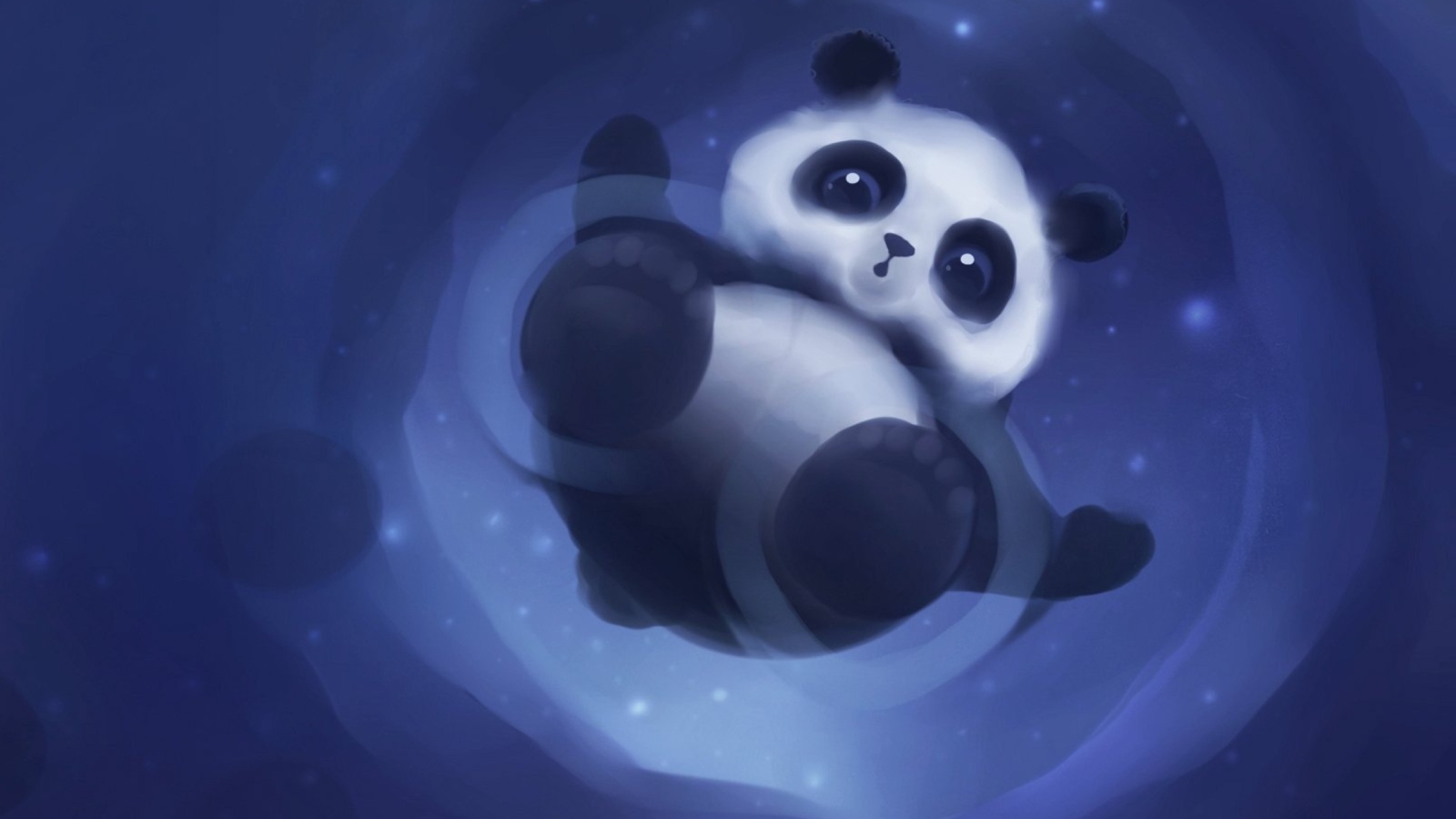 Fondo de pantalla Cute Panda 1600x900