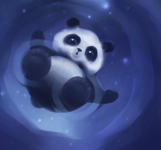 Cute Panda - Obrázkek zdarma pro 208x208
