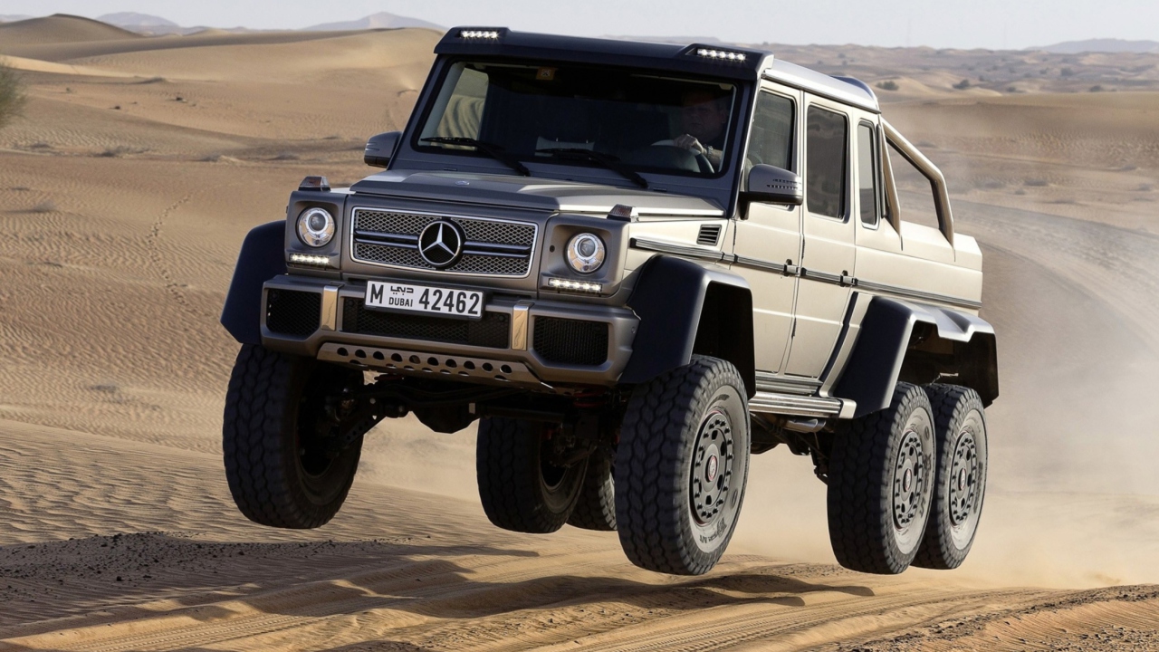 Screenshot №1 pro téma Mercedes-Benz G 63 AMG 6x6 1280x720