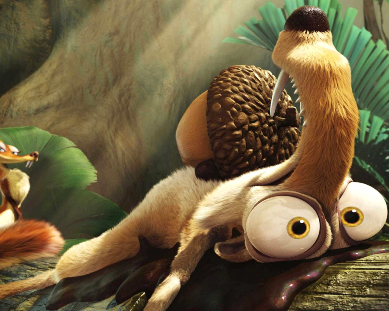 Scrat from Ice Age Dawn Of The Dinosaurs wallpaper 1280x1024