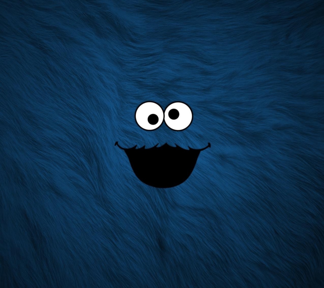 Cookie Monster wallpaper 1080x960