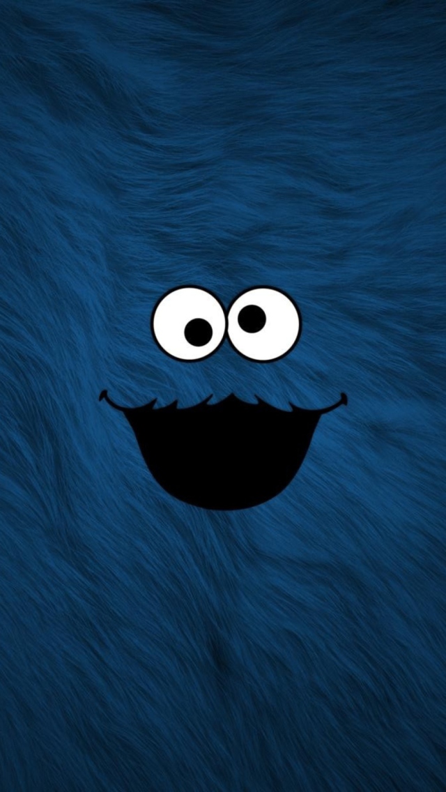 Fondo de pantalla Cookie Monster 640x1136