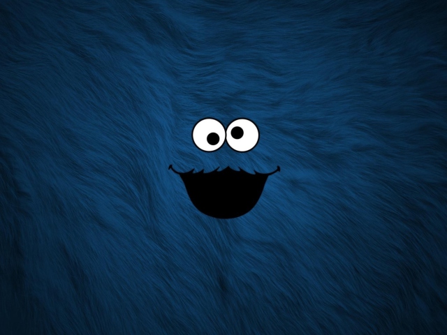 Fondo de pantalla Cookie Monster 640x480