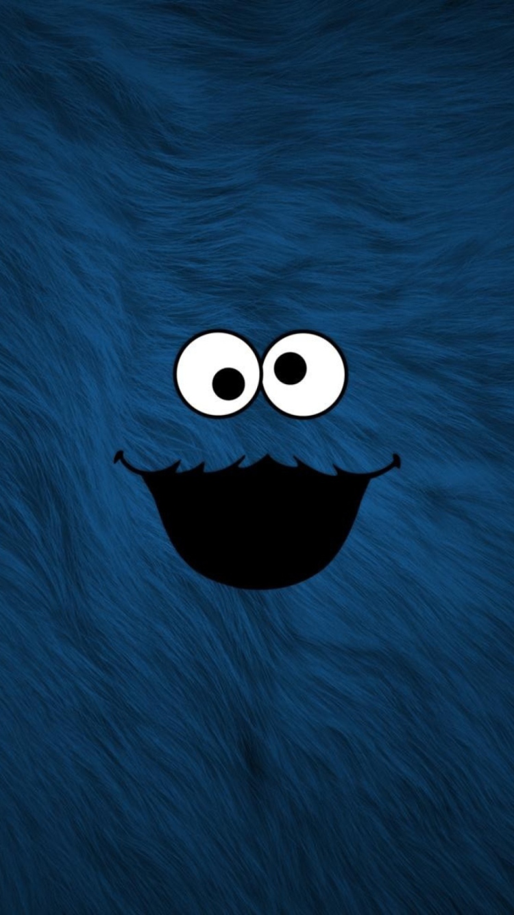 Cookie Monster wallpaper 750x1334