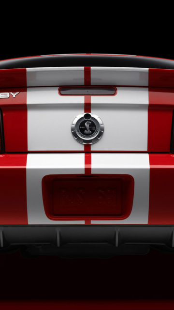 Обои Ford Mustang Shelby GT500 360x640