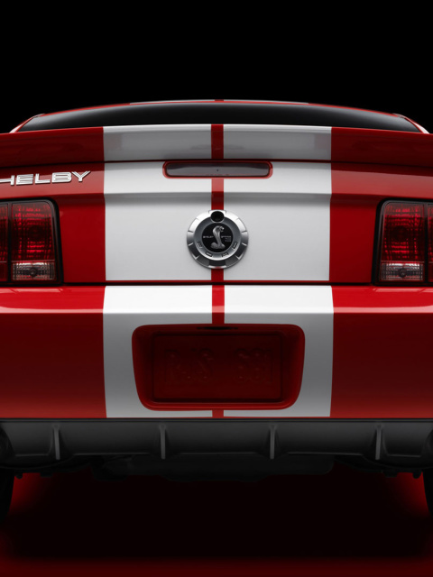 Ford Mustang Shelby GT500 wallpaper 480x640