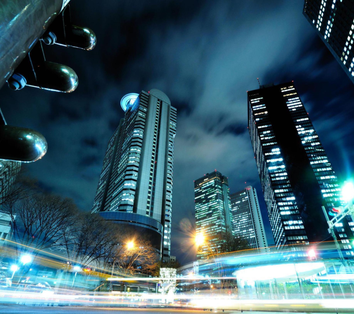 Fondo de pantalla Skyscrapers In Tokyo 1440x1280