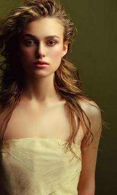 Beautiful Keira Knightley screenshot #1 240x400