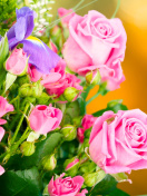 Fondo de pantalla Spring bouquet of roses 132x176