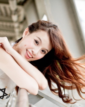 Обои Asian Girl Pretty Smile 176x220