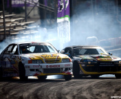 Fondo de pantalla Drifting Competition 176x144